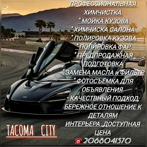 Джахид, Профессиональная Химчистка