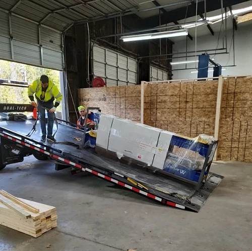 Services of a Tow Truck, Transporter of Cars