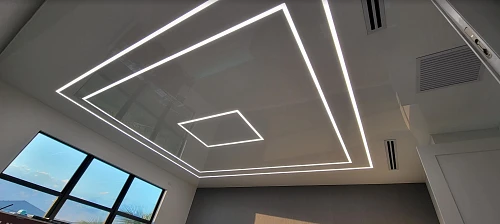 HDarts Inc, Stretch Ceiling and LED Lights
