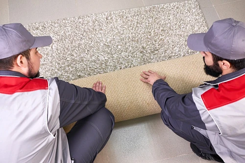 Volodymyr, Carpet Installation