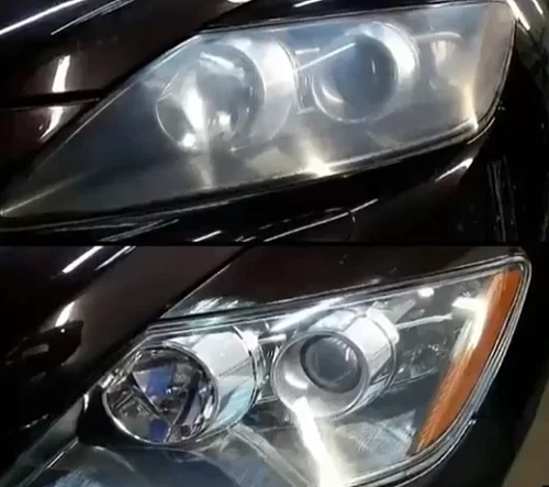 Headlight and Body Polishing