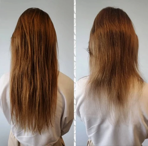 Viktoriia Ulianenko, Hair Extensions