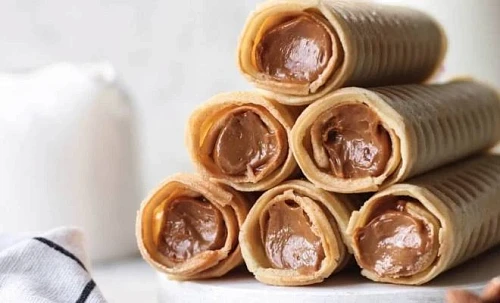 Трубочки со сгущенкой