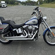 Мотоцикл Harley Davidson Softail Custom 2009 года выпуска, пробег 21 000 миль. Возможно оформление кредита.