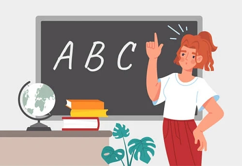 Julia, English teacher